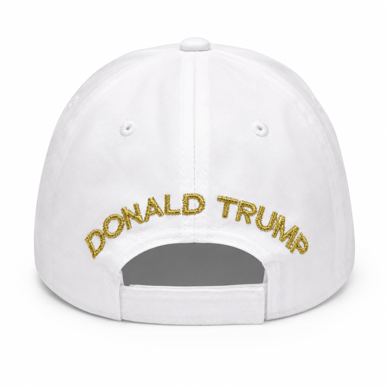 Golden Age of America White Embroidered Hat