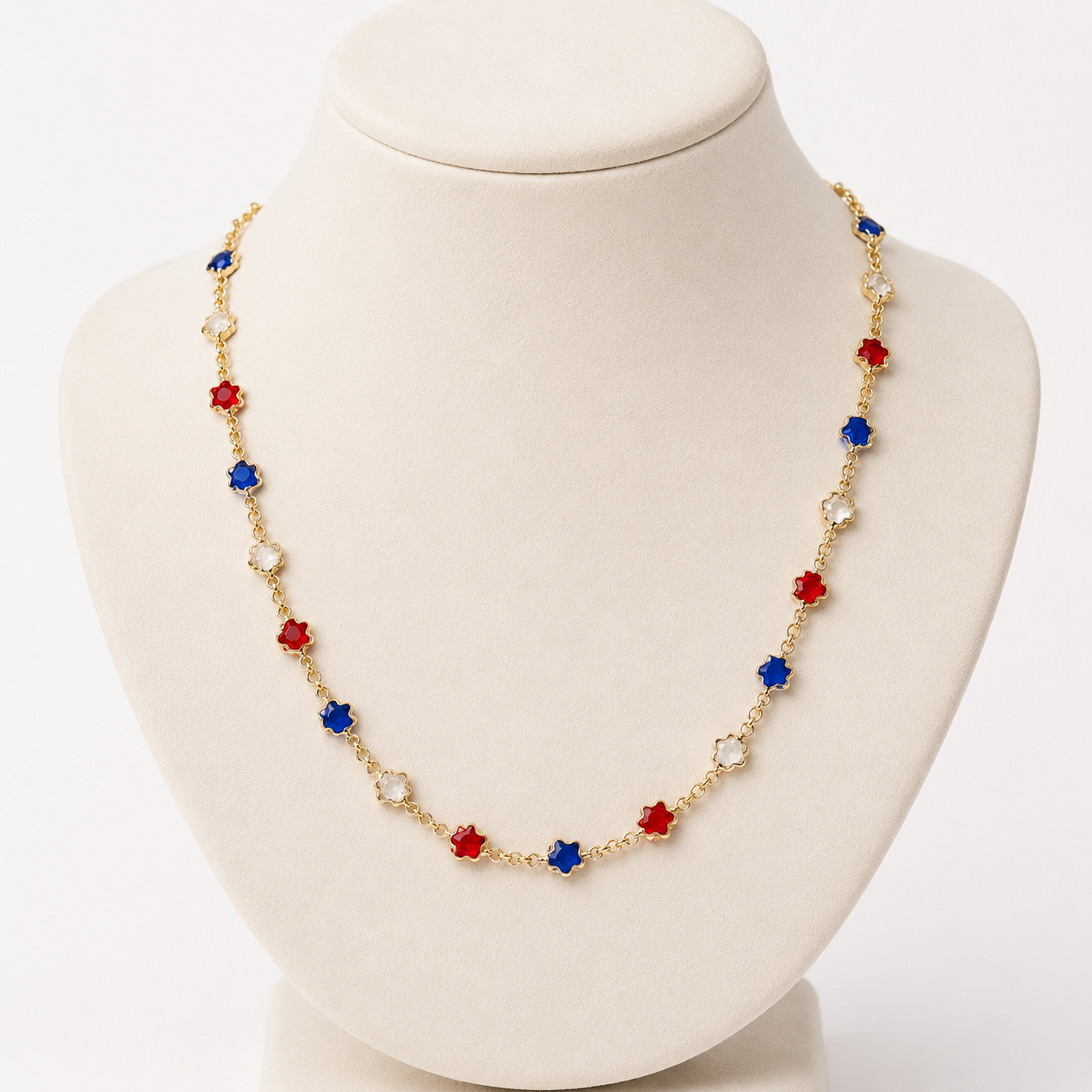 Patriotic Star Necklace