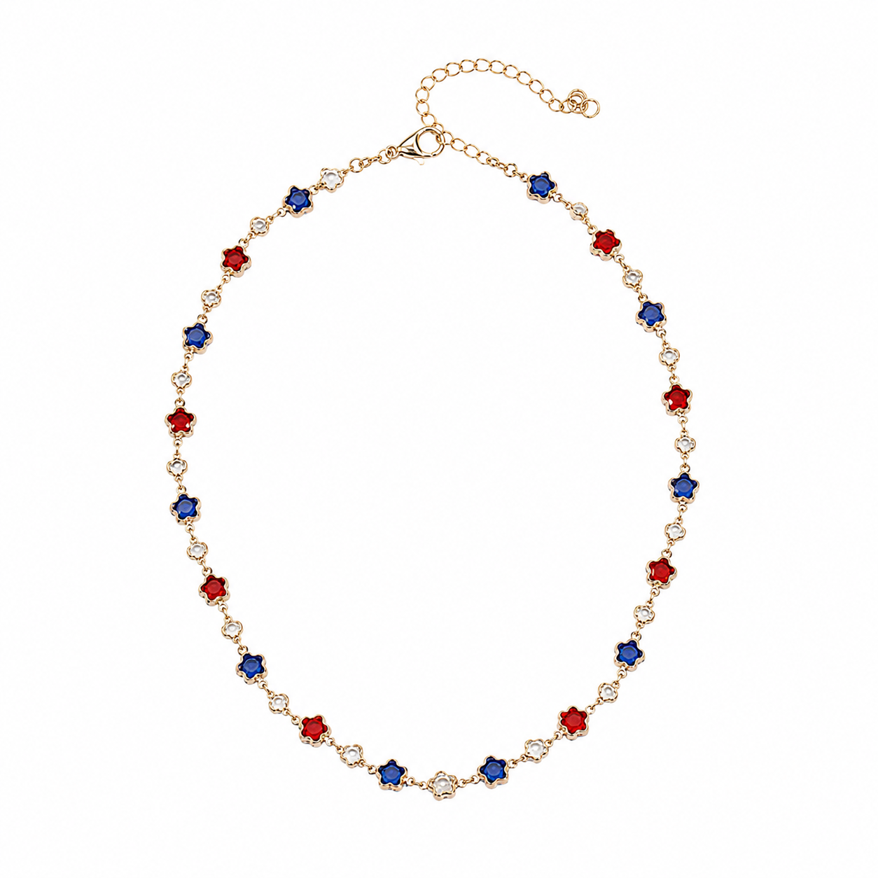 Patriotic Star Necklace